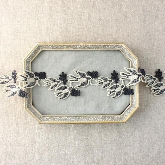 ハンドメイドレース 05817ツバメ-C【0.5m】【デザインレースユキ】