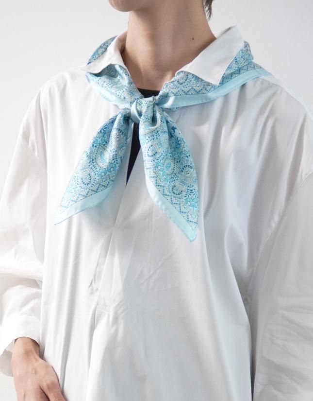 【2025年春物】IENA FLOWER SCARF スカーフ IENA STRIPE FLOWER SCARF スカーフ（スカーフ／バンダナ