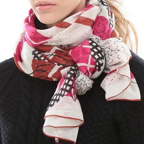 サイズ ストール ドローイング大判ストール ZOZOTOWN PayPayモール店