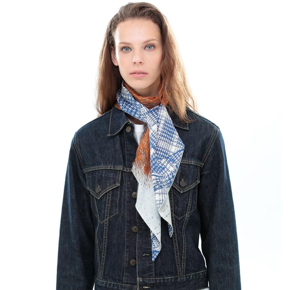 FUR/HOUNDSTOOTH CHECK(LGO-121) - スカーフ専門店の通販 株式
