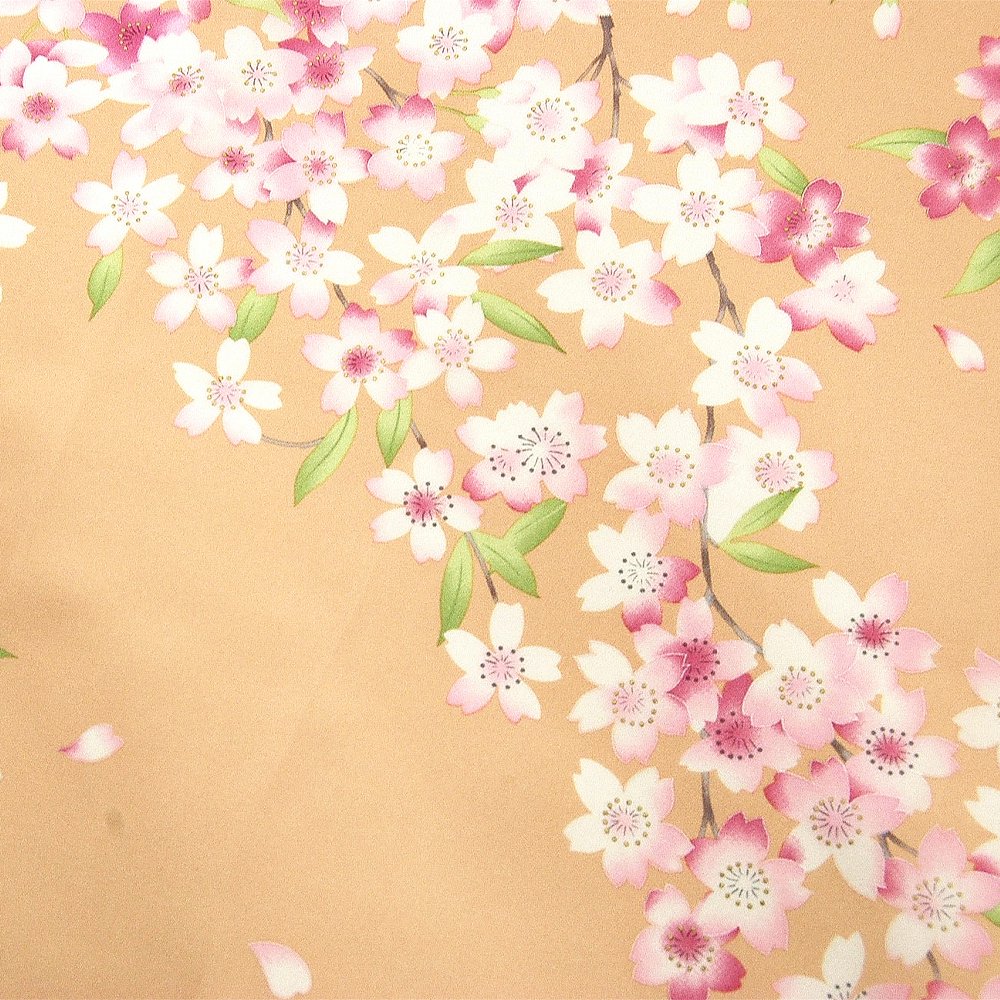 櫻花(CFD-020) 伝統横濱スカーフ 大判 シルクツイル スカーフの画像4