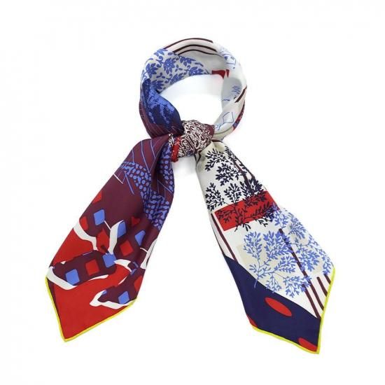 桜・流水 スカーフリング - 伝統横濱スカーフMarca(マルカ) 公式