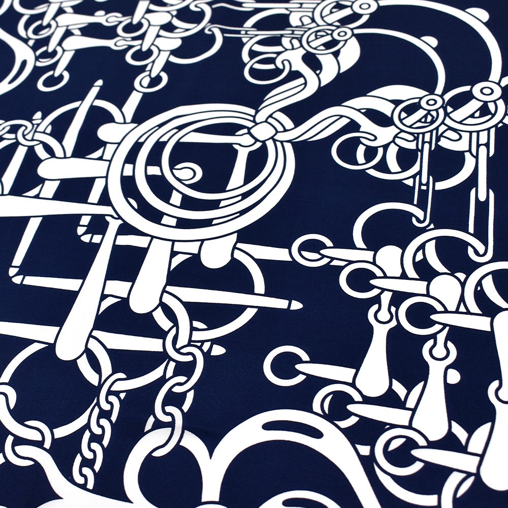 馬具(ハーネス : FES-012) Marcaオリジナル 小判 シルクツイル スカーフ （全9色）の画像5