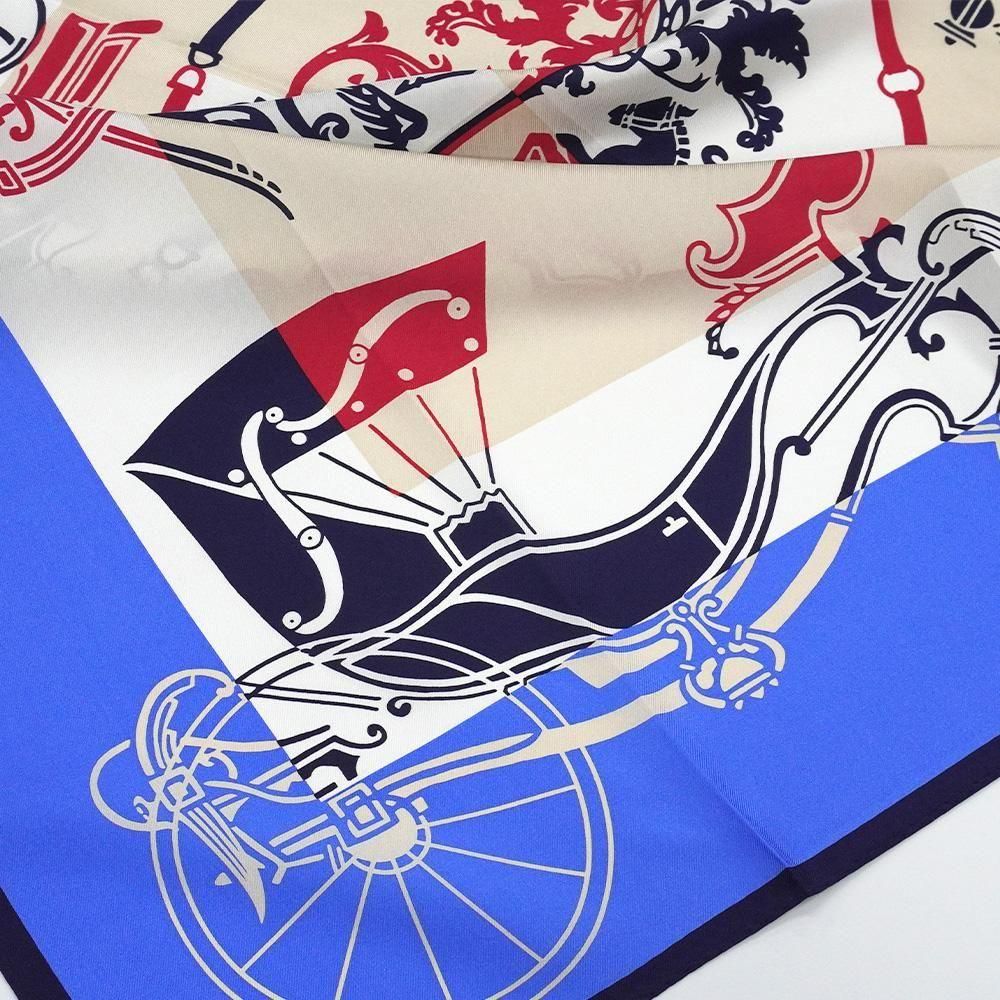 色面シルエット馬車 (FET-059) Marcaオリジナル 小判 シルクツイル