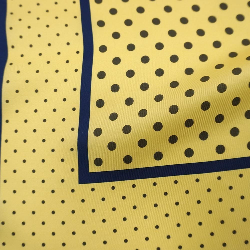 ラインボーダードット (FGT-086) Marcaオリジナル小判シルクツイル