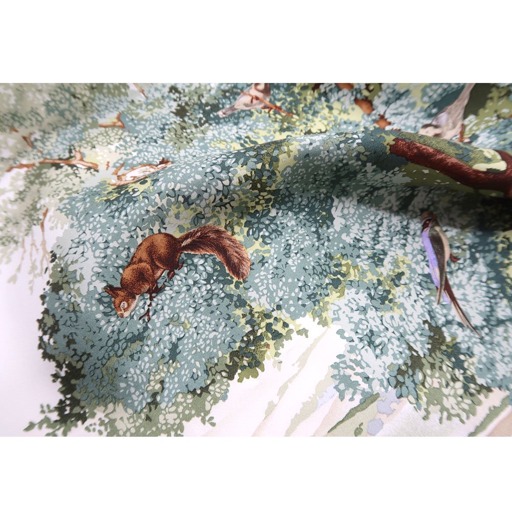 イル・ボスコ/森林 (CA0-249) 伝統横濱スカーフ 大判 シルクツイル スカーフの画像12