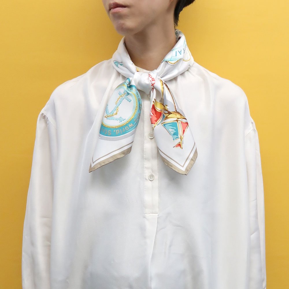 YOKOHAMA(FEH-267T)小判シルクスカーフ全2色 伝統横濱スカーフMarca(マルカ) 公式オンラインストア スカーフ専門店の通販