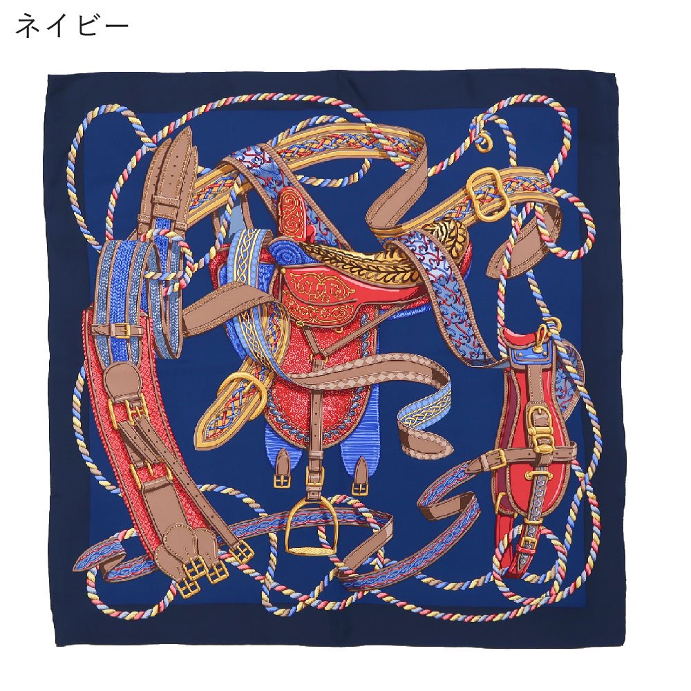 ハーネス(CM5-330)  伝統横濱スカーフ 大判 シルクツイル スカーフ （全2色）の画像2
