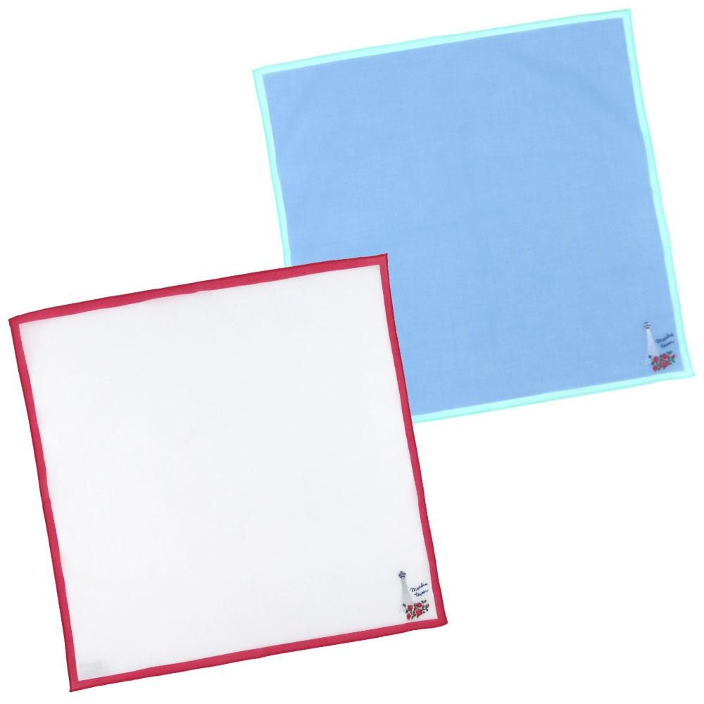 北朝鮮ハンドメイド刺繍ハンカチーフ 刺繍・ ハンカチーフ （カラー