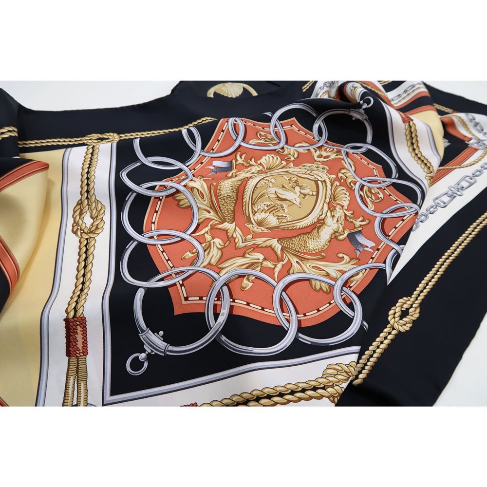 シェルリング (CEU-069) 伝統横濱スカーフ シルクスカーフ  （全2色）の画像4