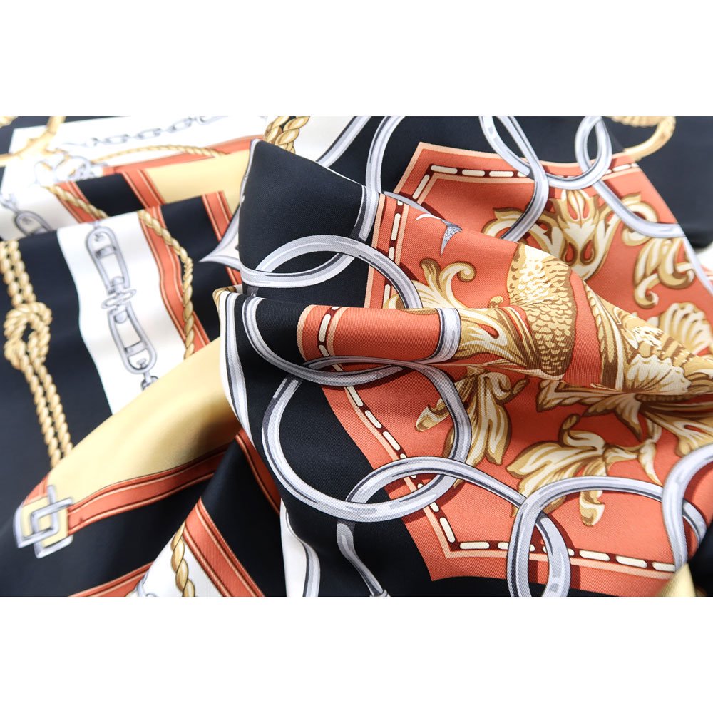 シェルリング (CEU-069) 伝統横濱スカーフ シルクスカーフ  （全2色）の画像5