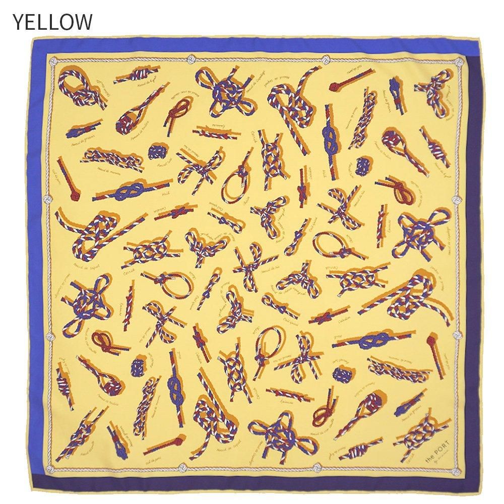 MARINE KNOT(CEX-070) 【the PORT by marca】大判 シルクツイル