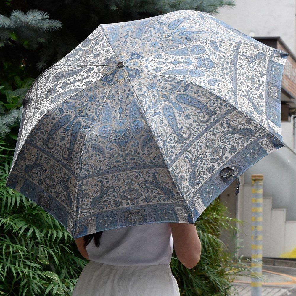 Umbrella of Yokohama 晴雨兼用折りたたみ傘 カシミール21 伝統