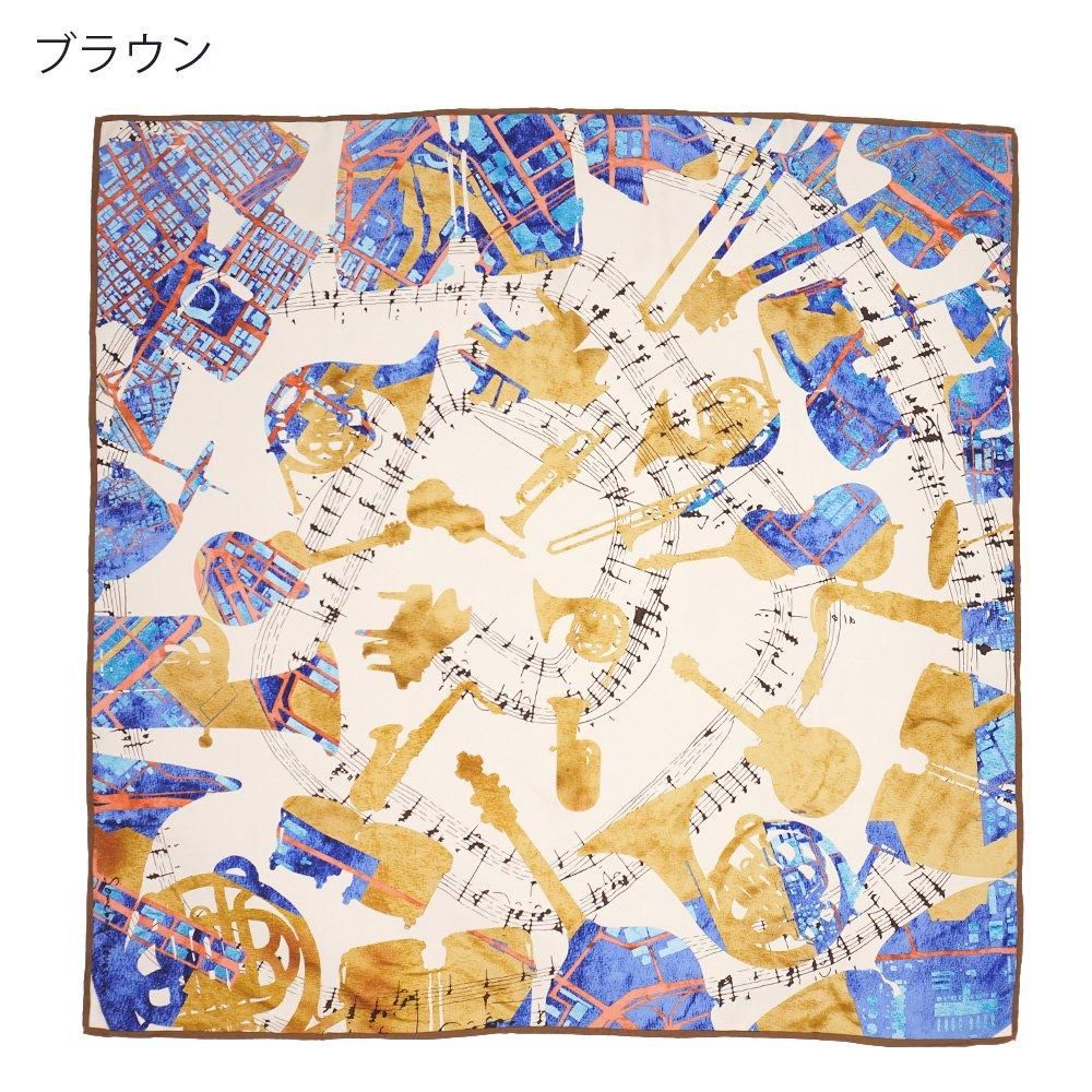SOMEBODY LOVES ME/JAZZ(CML-008) - 伝統横濱スカーフMarca SOMEBODY LOVES ME/JAZZ(CML-008) - 伝統横濱スカーフMarca