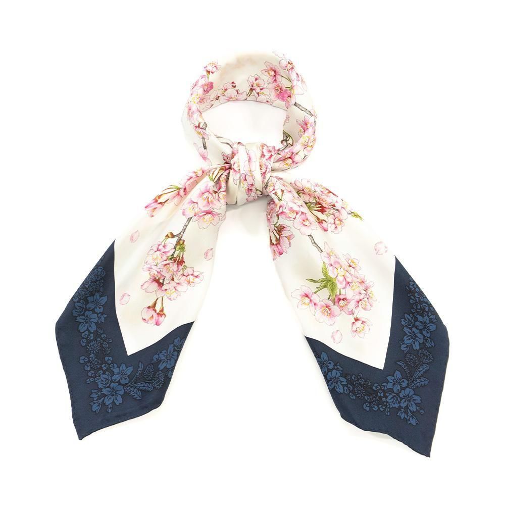 さくら緋桜 (CFY-039) - 伝統横濱スカーフ Marca(マルカ)公式 さくら緋桜 (CFY-039) - 伝統横濱スカーフ Marca(マルカ)公式