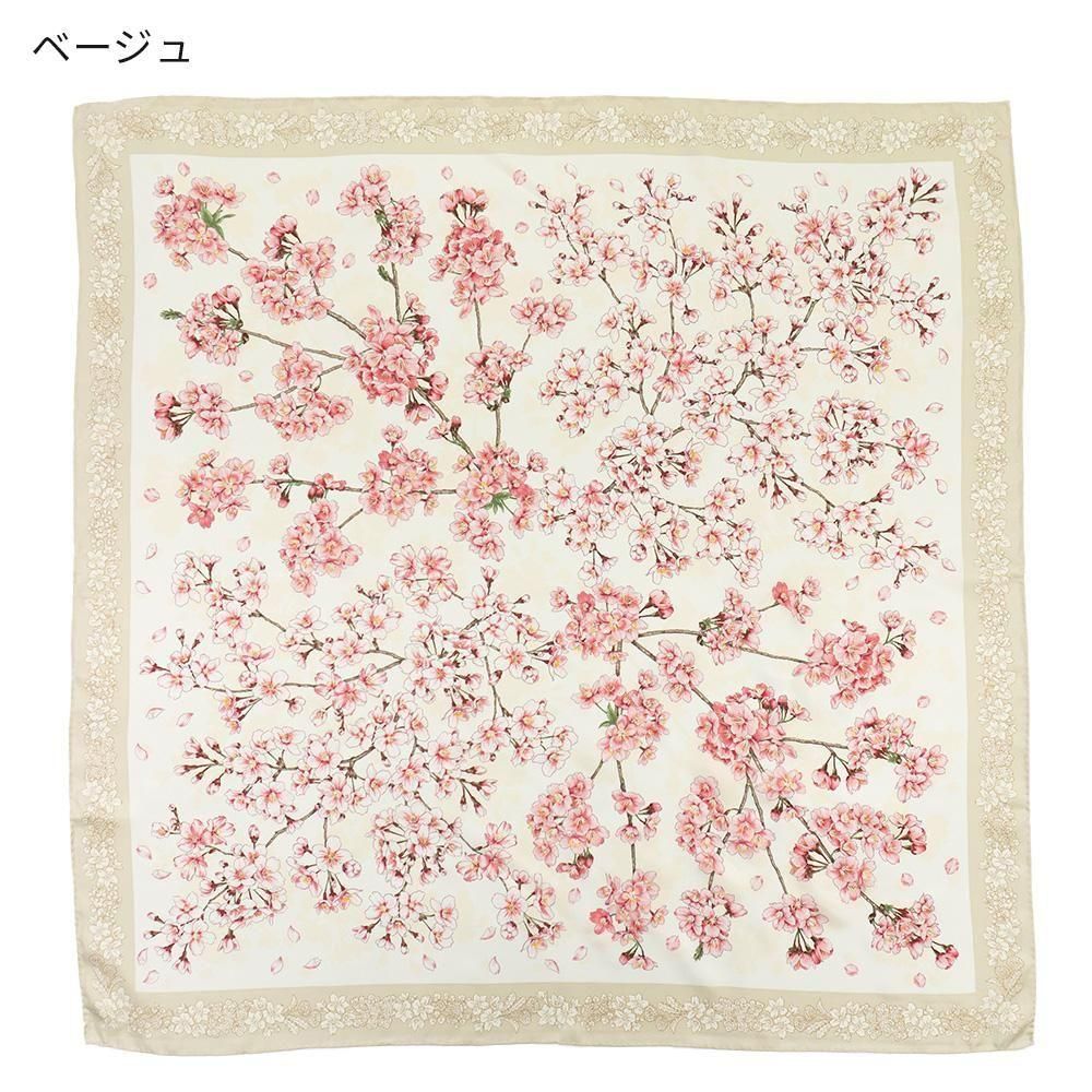 さくら緋桜 (CFY-039) - 伝統横濱スカーフ Marca(マルカ)公式
