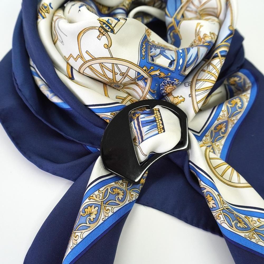 桜・流水 スカーフリング - 伝統横濱スカーフMarca(マルカ) 公式