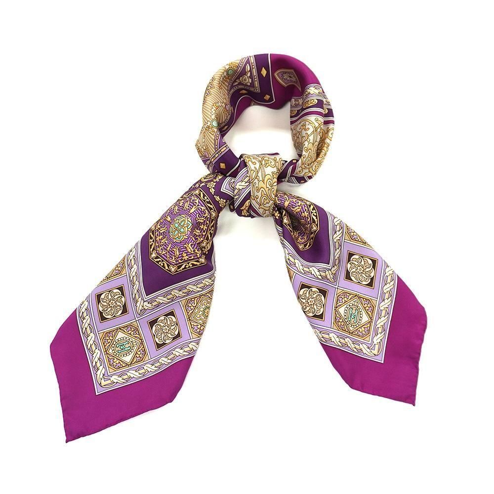 ハチブンブンさん専用 カルティエ　スカーフ85×85cm 正方形　箱付き 楽天市場】日本製 ミニ スカーフ シルク プチ スカーフ 正方形