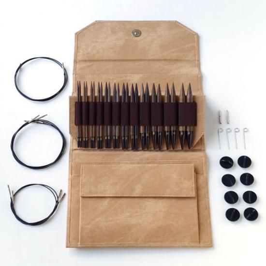 LYKKE・付け替え輪針セット(Umber) - cast on毛糸店 LYKKE・付け替え輪針セット(Umber) - cast on毛糸店