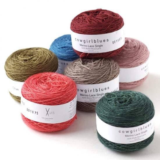 cowgirlblues・Merino Single Lace (メリノウール/50g)- cast on毛糸店