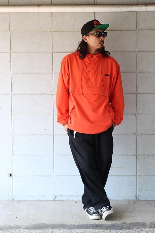WAX (ワックス) WAX anorak parka (アノラックパーカー) BLACK