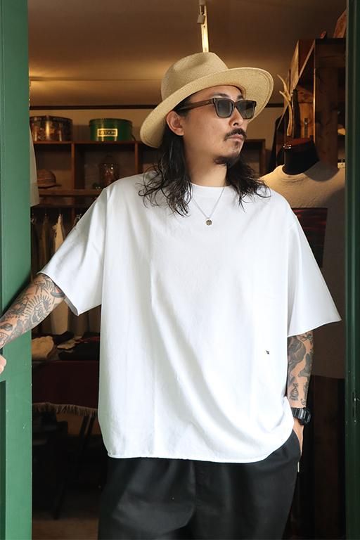 WAX  Cut off sweat shirts ブルー WAX(ワックス) 