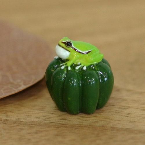 カボチャ蛙・緑 - カエル工房