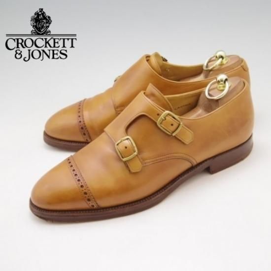 Crockett&Jones ハンドグレード ダブルモンク