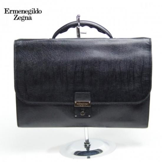 エルメネジルドゼニア ビジネスバッグ 4996 Ermenegildo Zegna - 【極美品】エルメネジルドゼニア ビジネス