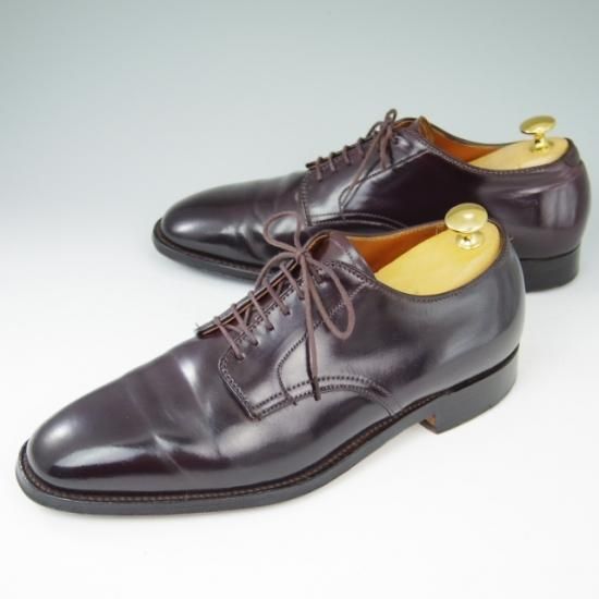 オールデン】プレーントゥブーツ プラザラスト 8D