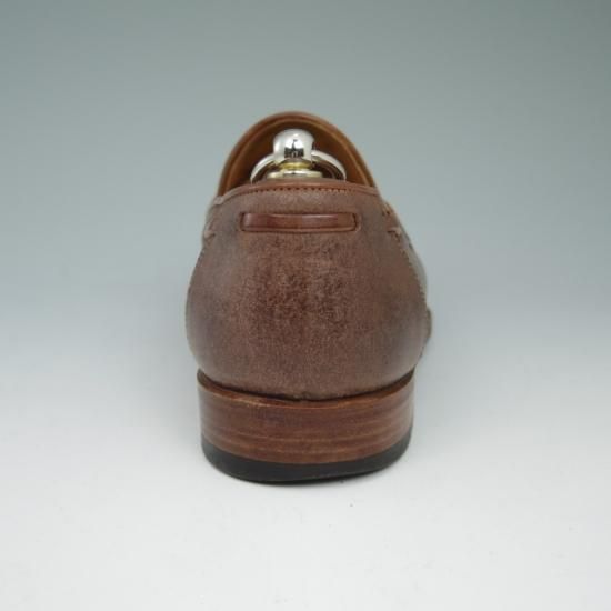 美品☆フラテッリ ジャコメッティ 40/つま先コードバン/タッセル