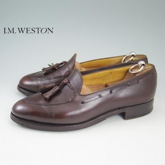 jm weston タッセルローファー