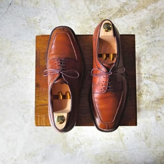 TANINO CRISCI】タニノクリスチー 外羽根 キャップトゥ カーフ