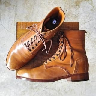 chausser ショセ ナチュラルコードバン 25.0 ストレートチップ