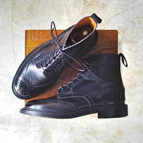 【美品】値下げTricker's M2580 MALTON モールトン ブラック レディース】“美品” Tricker's（トリッカーズ）MALTON
