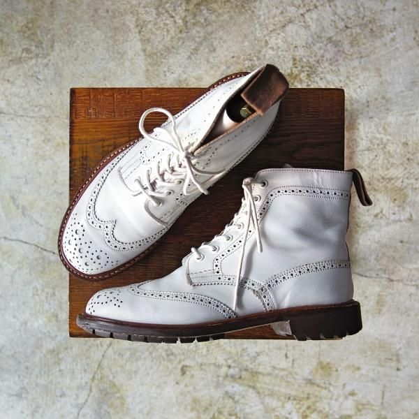 トリッカーズ　Trickers ホワイト　サイズ5 トリッカーズTrickers ホワイトサイズ5