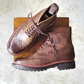 極上☆(英)グレンソン 7.5G【☆カントリーブーツ/5068】コマンド