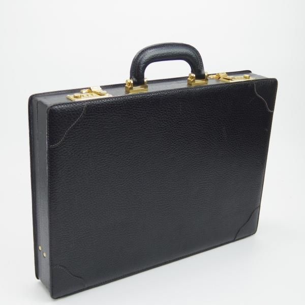 極上☆ロエベ/LOEWE【☆アタッシュケース/黒】メンズ レザー 極上☆ロエベ/LOEWE【☆アタッシュケース/黒】メンズ レザー