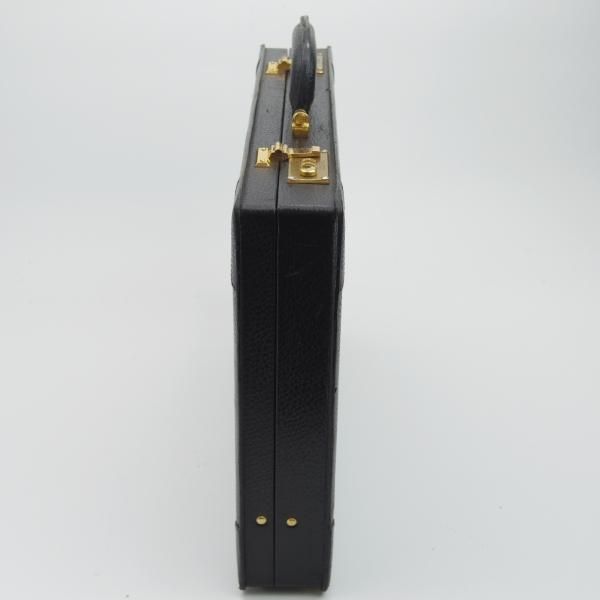 極上☆ロエベ/LOEWE【☆アタッシュケース/黒】メンズ レザー 極上☆ロエベ/LOEWE【☆アタッシュケース/黒】メンズ レザー