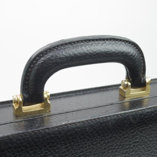 極上☆ロエベ/LOEWE【☆アタッシュケース/黒】メンズ レザー 極上☆ロエベ/LOEWE【☆アタッシュケース/黒】メンズ レザー