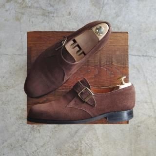 c1039 JMウェストン 531 - 39 モンクストラップ 6E 茶 革靴 c1039 JMウェストン 531 - 39 モンクストラップ 6E 茶 革靴 c1039 JM