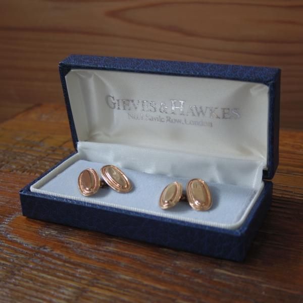 極美品☆(英)GIEVES & HAWKES【☆カフスボタン】カフス 極美品☆(英)GIEVES & HAWKES【☆カフスボタン】カフス