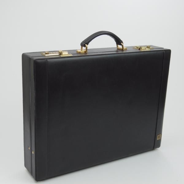 極上☆ダンヒル/dunhill【☆アタッシュケース】レザー/黒/メンズ 極上☆ダンヒル/dunhill【☆アタッシュケース】レザー/黒/メンズ