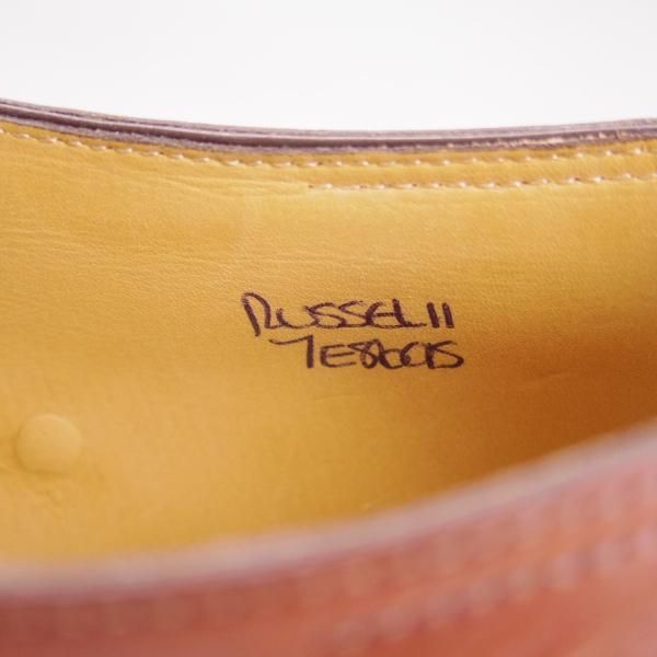 美品☆ジョンロブ 7E【☆8695ラスト/RUSSEL 2】ラッセル/パンチ 美品☆ジョンロブ 7E【☆8695ラスト/RUSSEL 2】ラッセル/パンチ