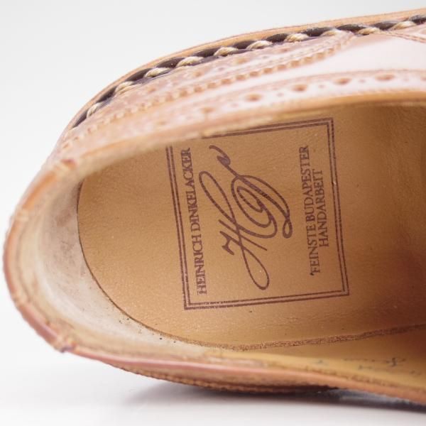 新品☆(独)ハインリッヒ・ディンケラッカー SIZE 7【☆定価 新品☆(独)ハインリッヒ・ディンケラッカー SIZE 7【☆定価