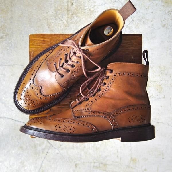 Tricker's トリッカーズ カントリーブーツ UK8.5サイズ 美品！ - 靴