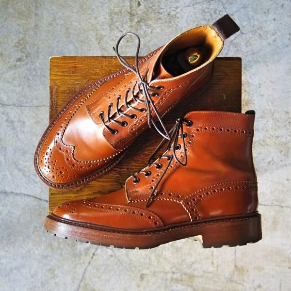 極上☆トリッカーズ SIZE 7【貴重☆UNION WORKS別注/マロン