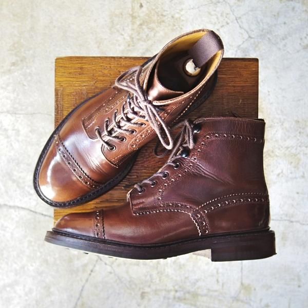 未使用定価¥29000【フランシュリッペ】レザーカントリーブーツ23.5㌢