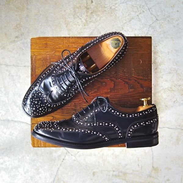 楽天市場】チャーチ Church's BURWOOD BLACK POLISHED BINDER