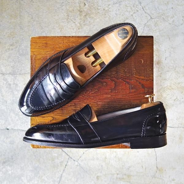 オールデン 付き纏う ALDEN 681 コインローファー 美品